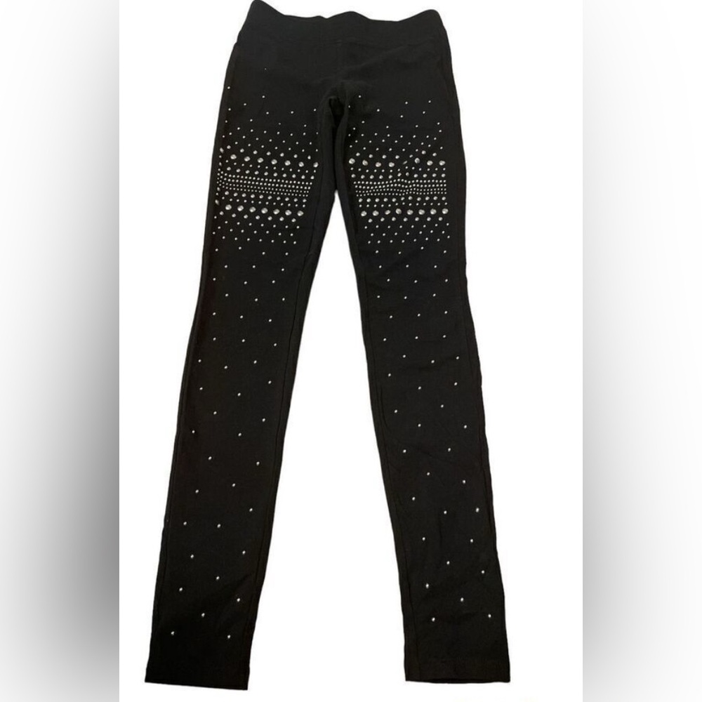 Express | Black Leggings with Silver Studs